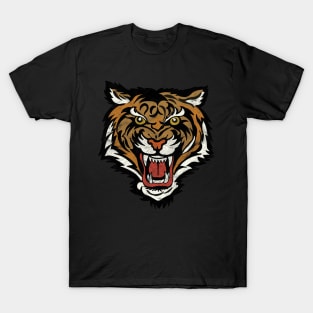 Game Day Tiger Vintage-Style Team Spirit Mascot T-Shirt